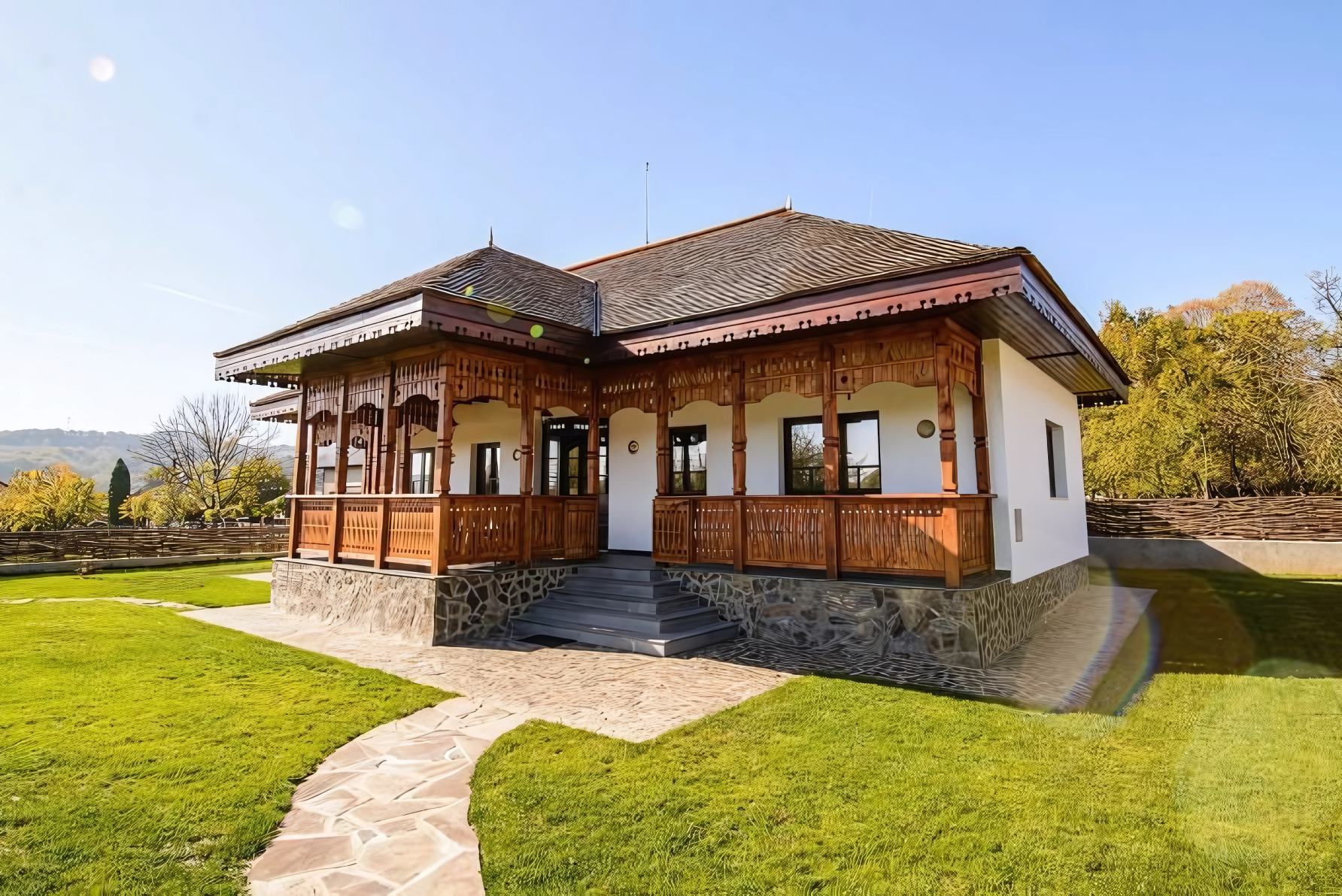 Cazare in casuta soare din pensiunea livada bunicului